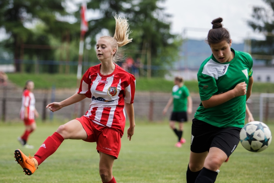 Mecz piłki nożnej kobiet: Tarnovia II - Górnik Wieliczka